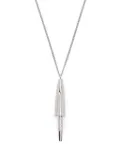 AMBUSH pen cap pendant necklace - Silver