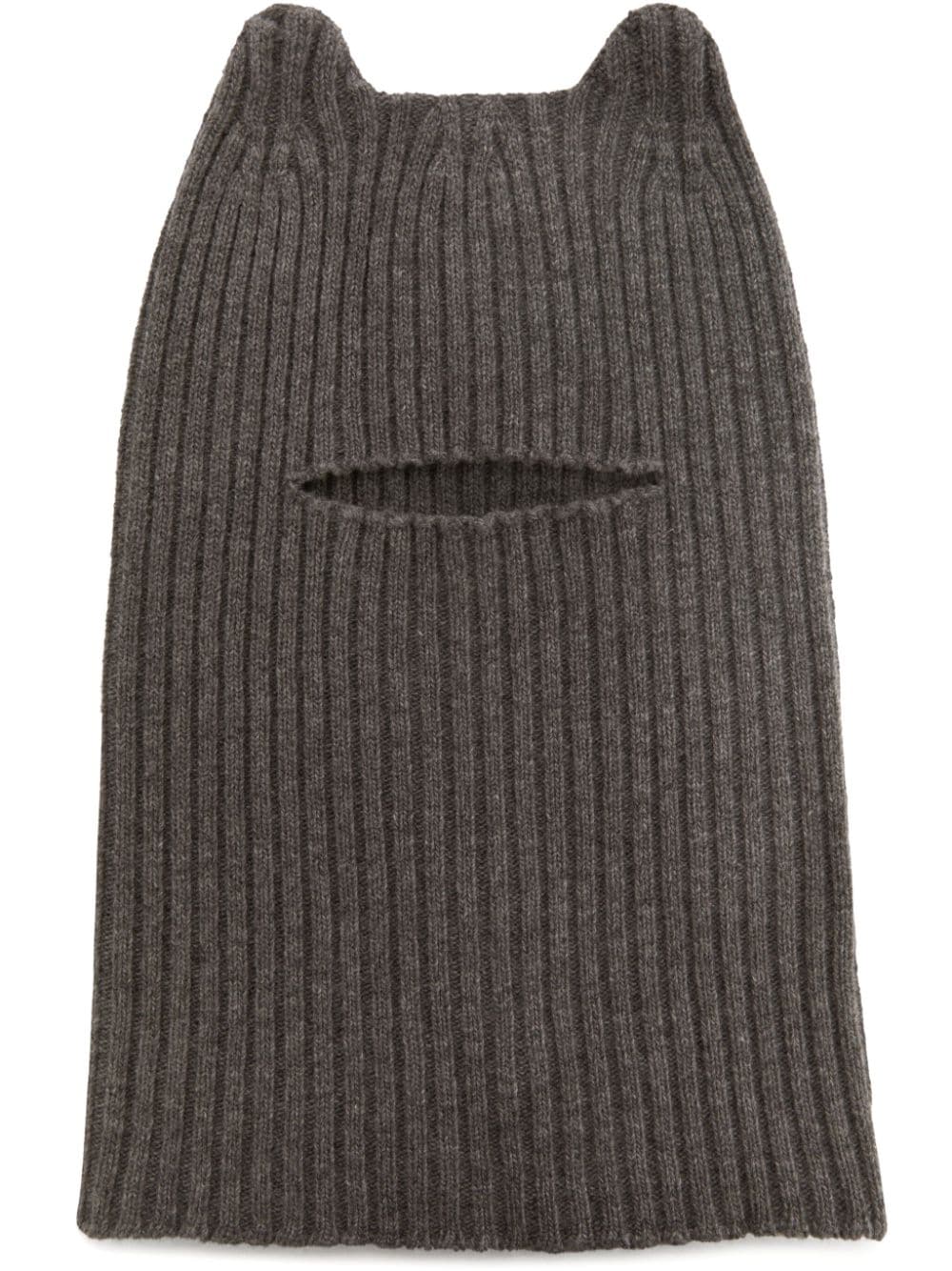 Emporio Armani PASSAMONTAGNA UNISEX - Beanie - black 