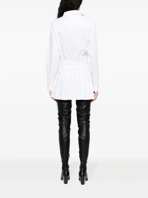 AMBUSH striped cotton-blend shirtdress BWDB054F23FAB0010106 - 3