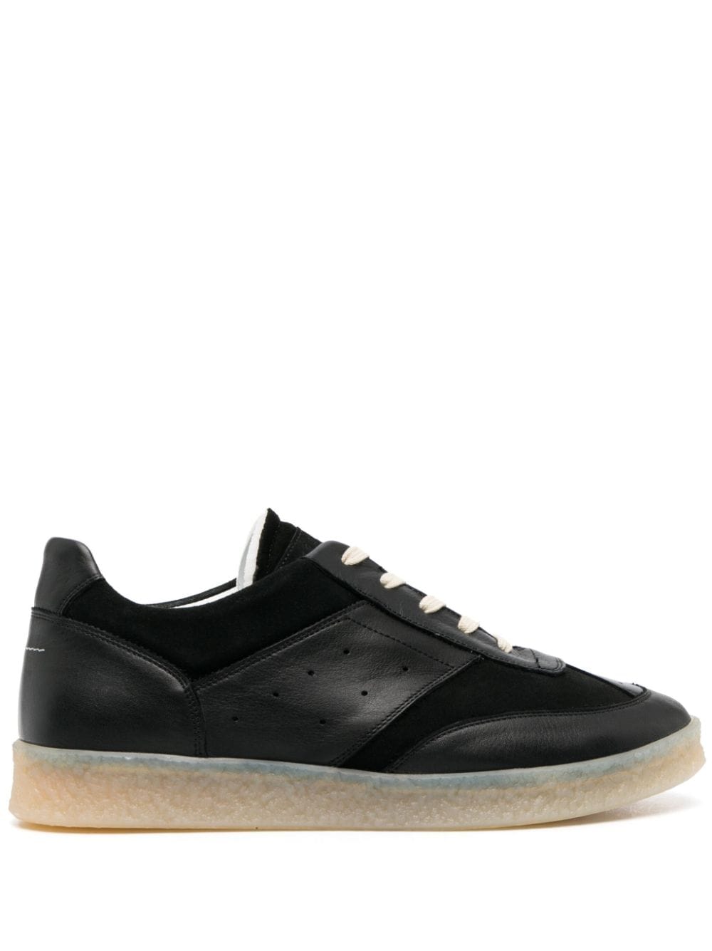 MM6 Maison Margiela Panelled lace-up Sneakers - Farfetch