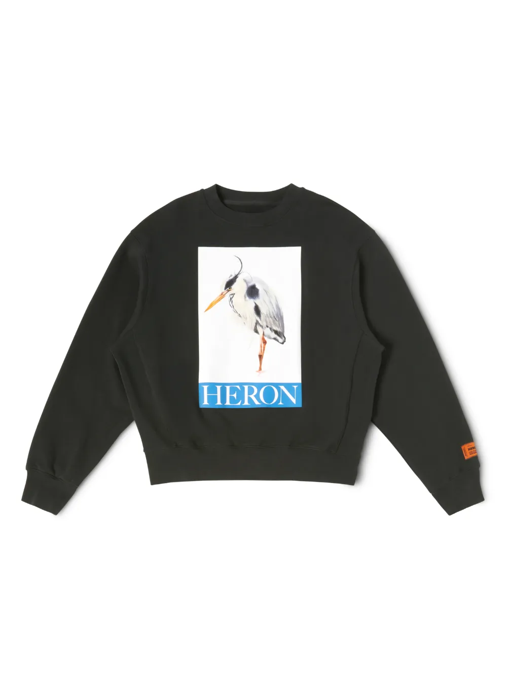 Heron Bird Painted Crewneck HERON PRESTON Official Site