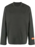 Heron Preston logo-patch cotton jersey - Black