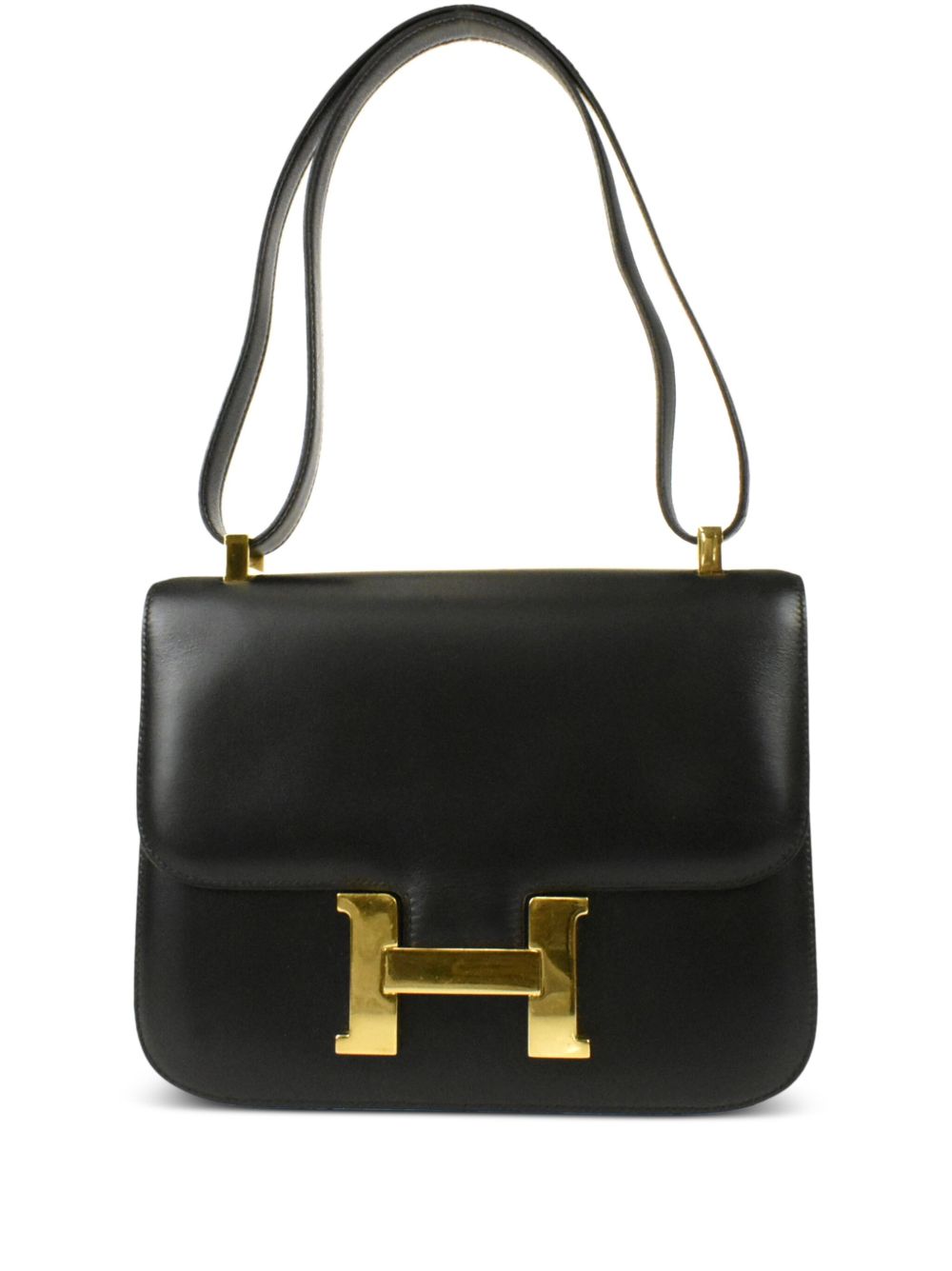 Pre-owned Hermes 1995 Constance 23 Shoulder Bag In Black | ModeSens