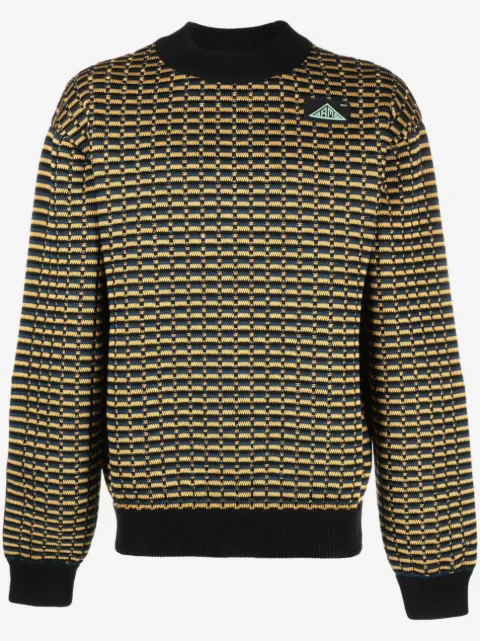 OAMC logo-patch knit jumper