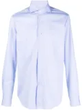 Orian long-sleeve cotton shirt - Blue