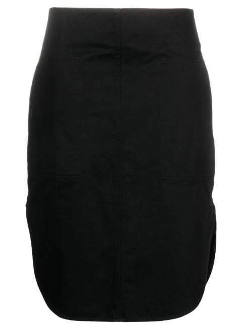 TOTEME side-slit pencil skirt