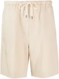 TOTEME pressed-crease shorts - Neutrals