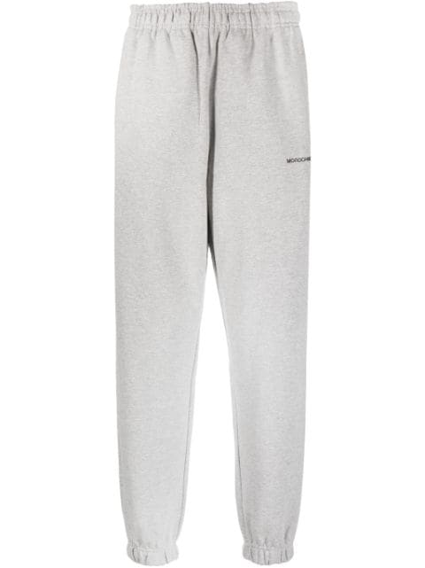 MONOCHROME pantalon de jogging en coton à logo imprimé