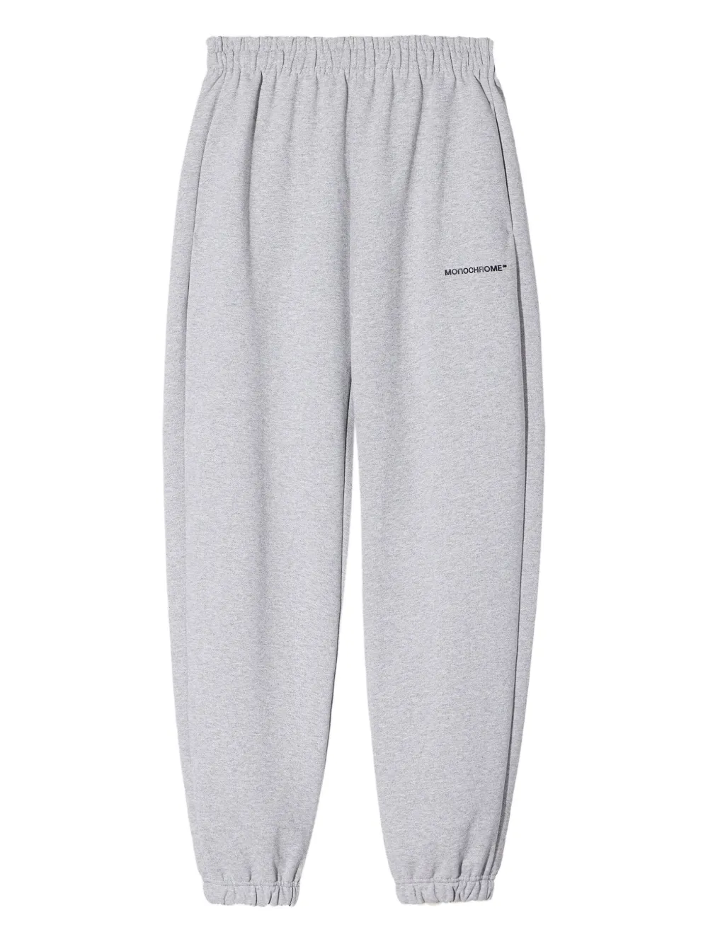 MONOCHROME logo-print cotton track pants | Grey | Image 1