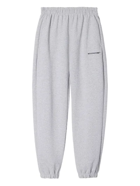 MONOCHROME logo-print cotton track pants