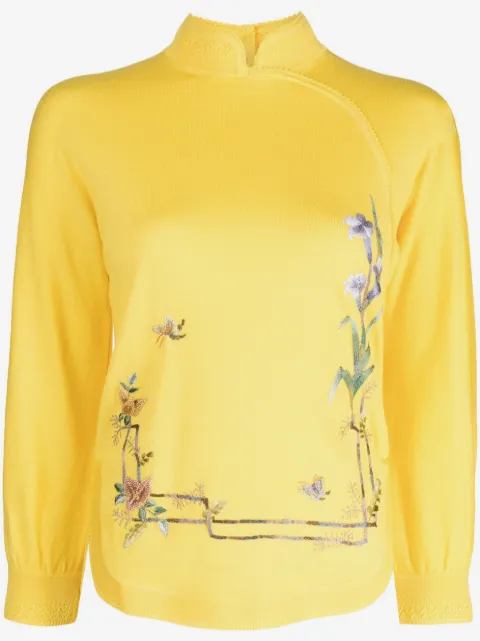 SHIATZY CHEN Renascent Collection floral-print jumper 