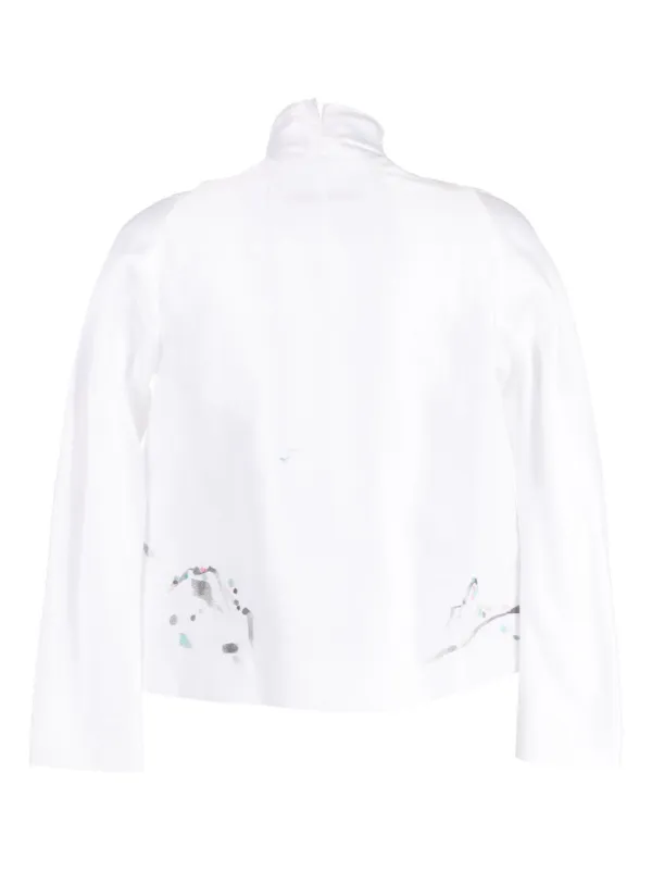 SHIATZY CHEN Renascent Collection floral-print Jacket | White