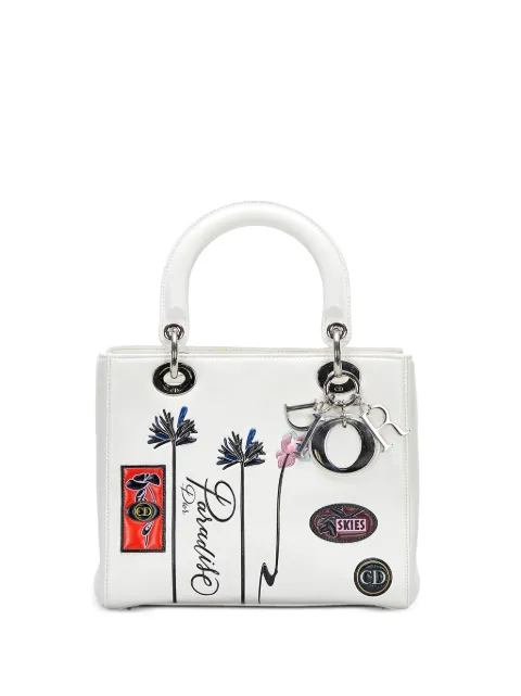 Christian Dior pre-owned medium Lady Dior Paradise two-way bag