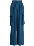 Bambah Blue Delfin crepe cargo pants