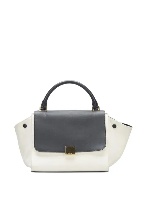 Céline Pre-Owned Trapeze two-tone tote bag