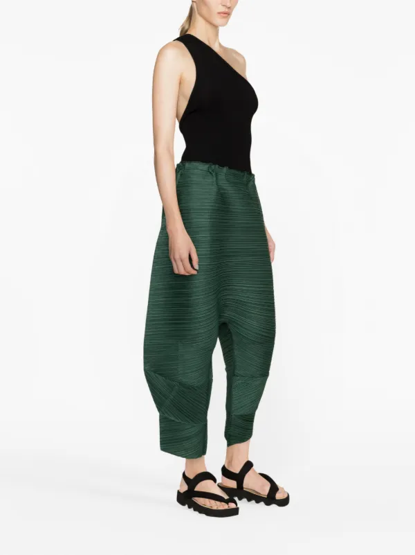 Pleats Please Issey Miyake Thicker Bounce Pleated Trousers - Farfetch