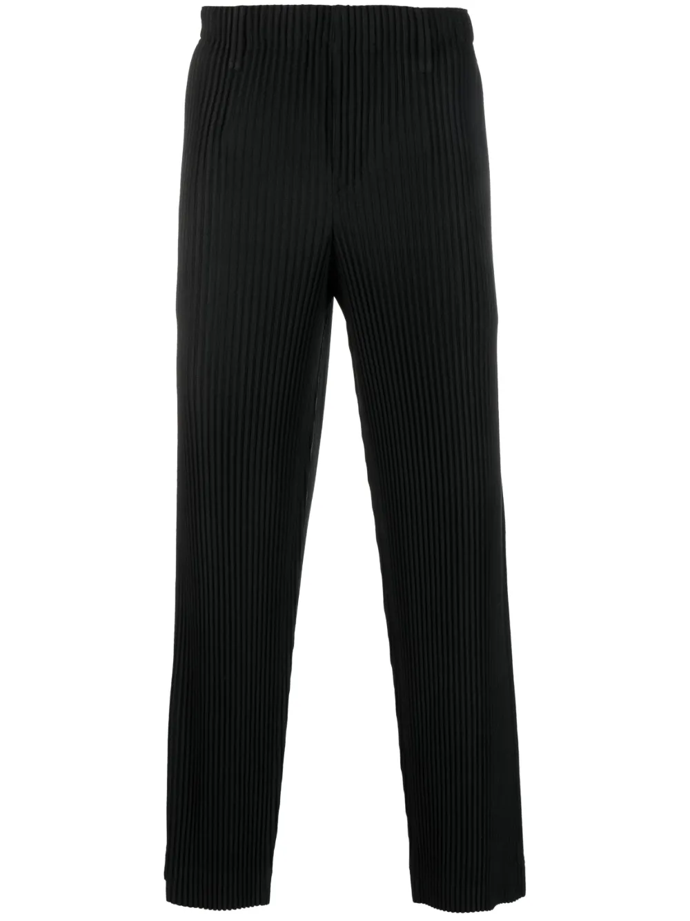 ISSEY MIYAKE PLEATED STRAIGHT-LEG TROUSERS