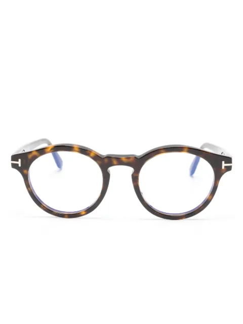 TOM FORD Eyewear lentes con armazón pantos estilo carey
