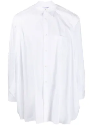 Raf Simons メッシュディテール シャツ | ホワイト | FARFETCH JP