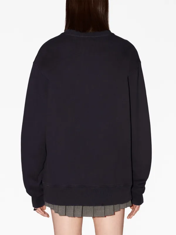 AMBUSH Ambush Academy cotton-blend Sweatshirt | Blue