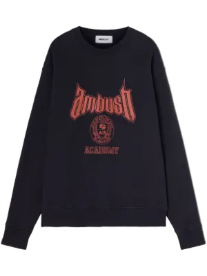 Ambush Green Waffle Knit Crewneck Sweater Ambush