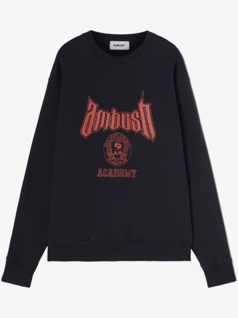 AMBUSH Ambush Academy cotton-blend sweatshirt