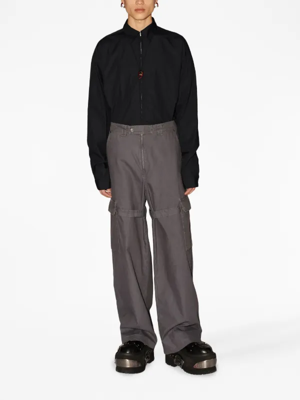 AMBUSH ベルテッド カーゴパンツ | グレー | FARFETCH JP