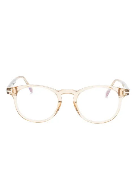 TOM FORD Eyewear clear pantos-frame glasses