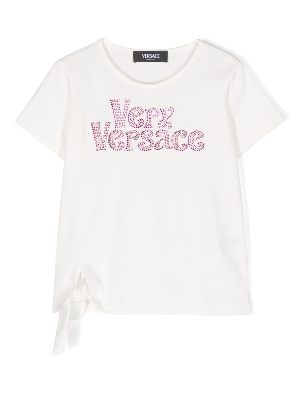 Versace Kids Very Versace T-Shirt - White