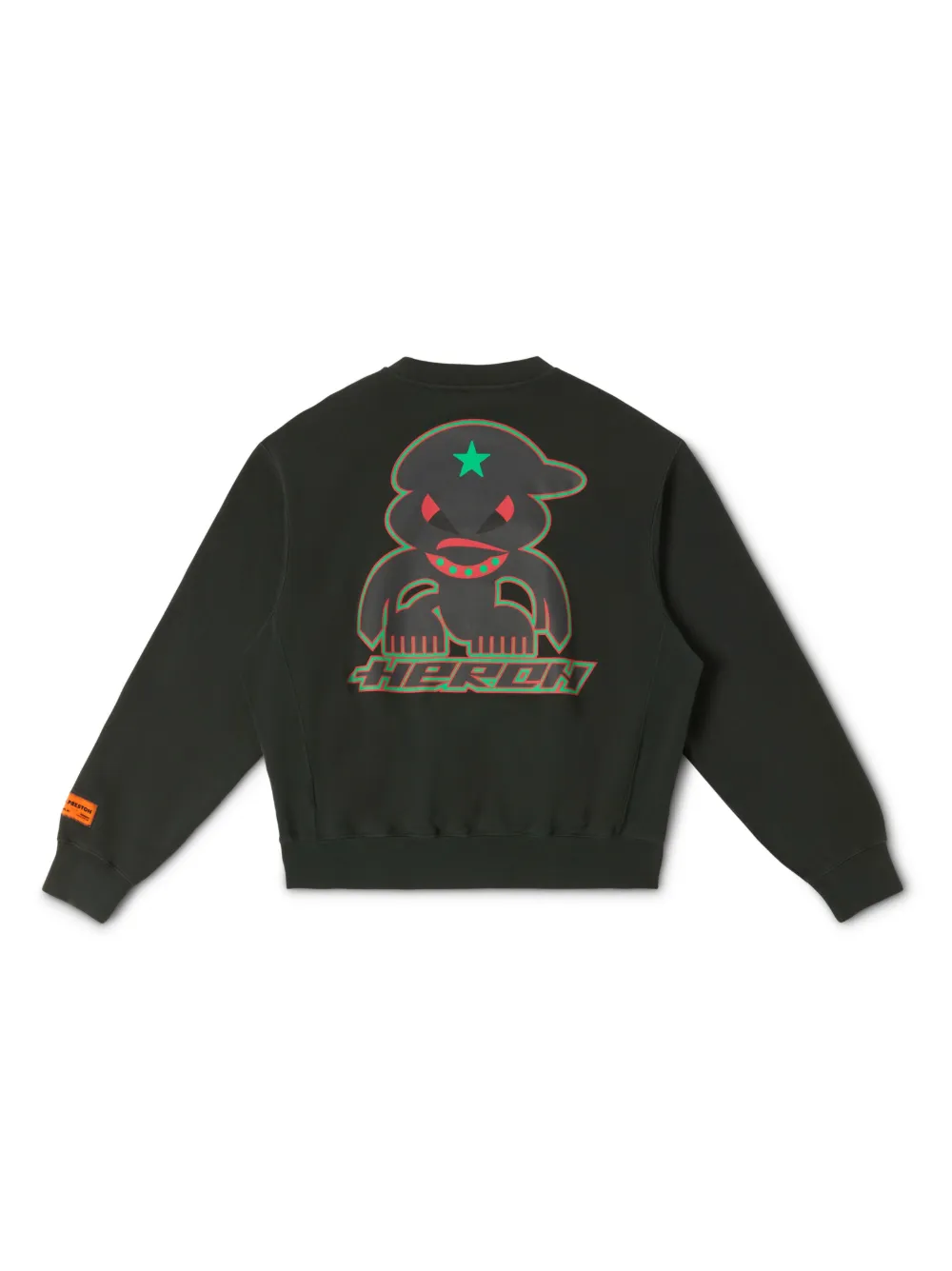 Shop Heron Preston Monster Graphic-print Sweatshirt In Grey