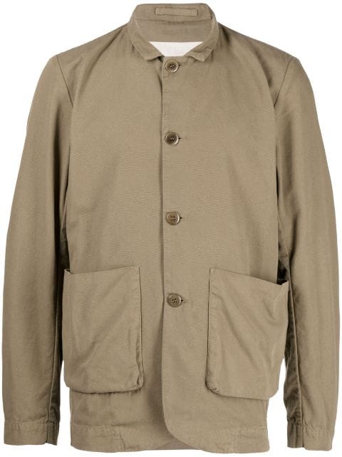 Toogood button-up cotton shirt jacket