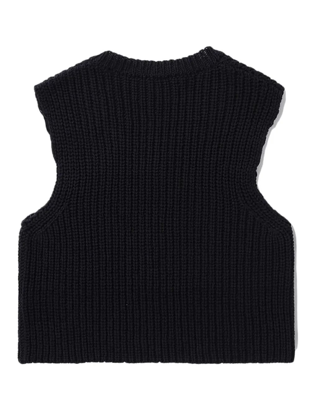 OUR LEGACY chunky ribbed-knit vest Men