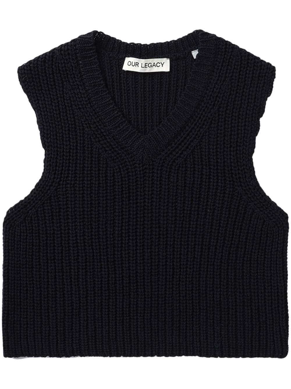 OUR LEGACY Chunky ribbed-knit Vest - Farfetch