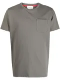 Ports V patch-pocket T-shirt - Grey