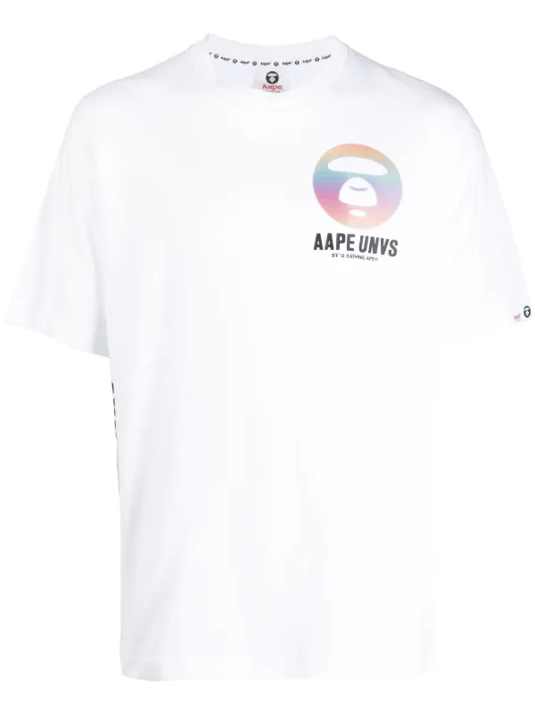 Bathing ape 2025 white t shirt