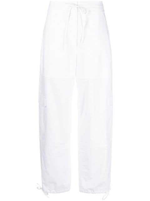 TOTEME high-waisted tapered cargo trousers