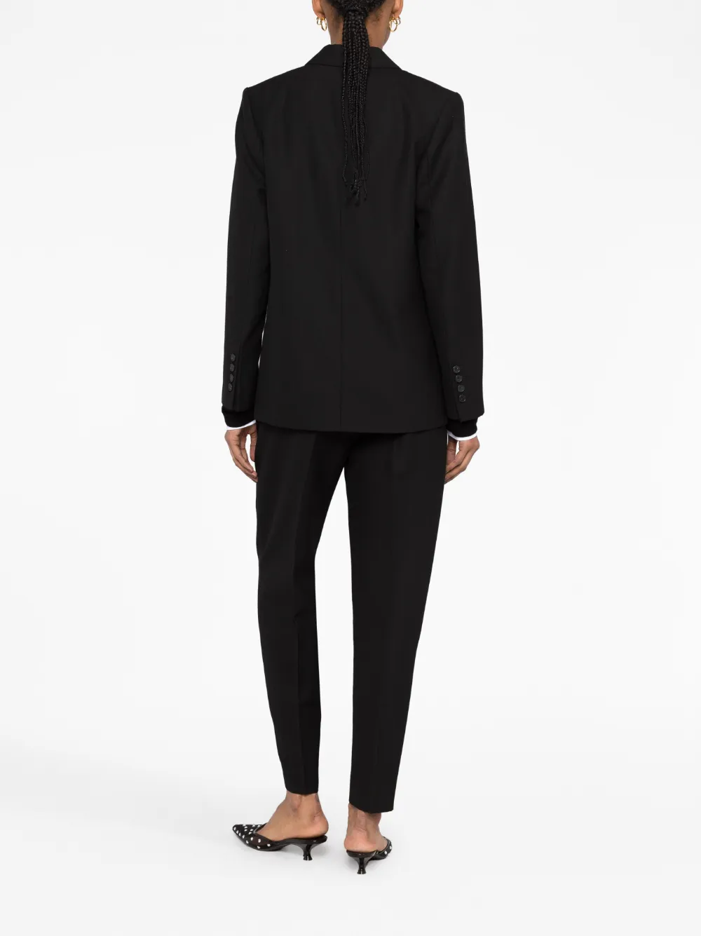 【Toteme】Single-breasted ブレザー 送料関税込 TOTEME single-breasted Blazer | Black | FARFETCH JO