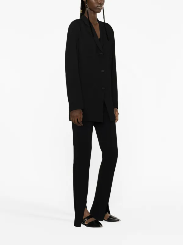 【TOTEME】Single-breasted blazer TOTEME single-breasted Blazer | Black | FARFETCH