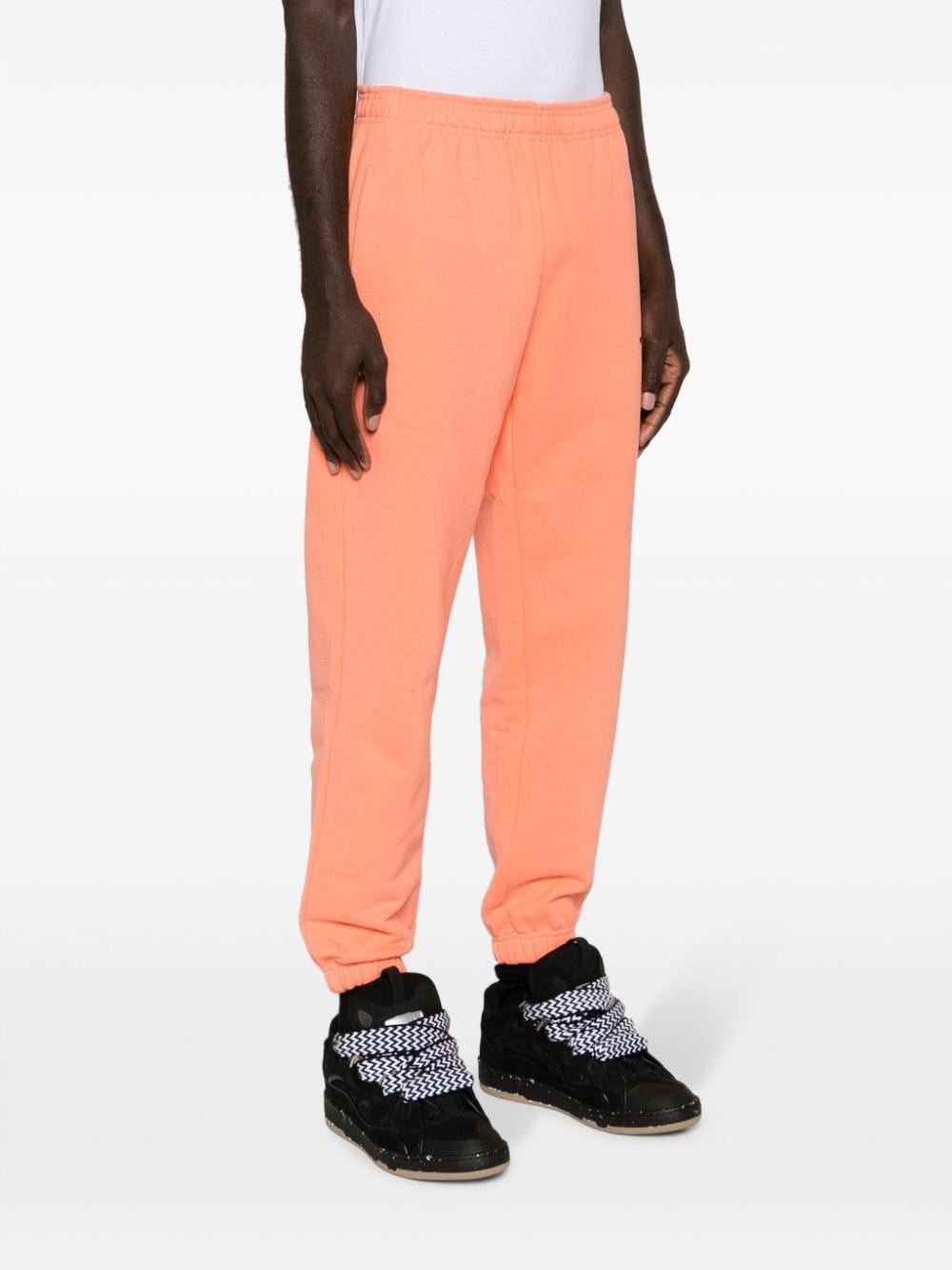Shop Monochrome Logo-print Track Pants In Orange