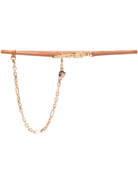 ETRO thin leather belt