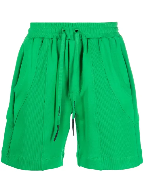 Short en coton à taille à lien de resserrage - STYLAND - Modalova