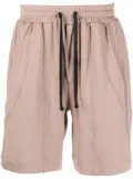 STYLAND x notRainProof drawstring organic cotton shorts - Neutrals