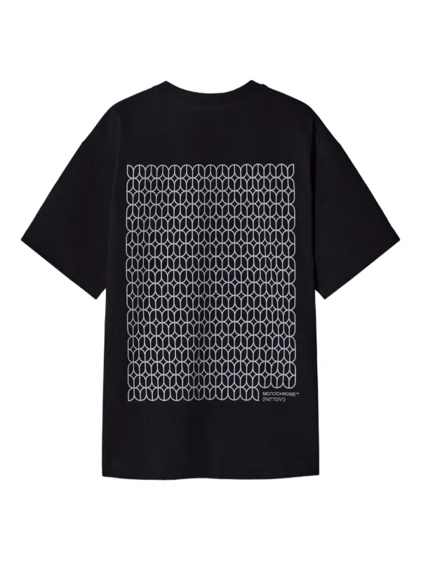 MONOCHROME logo-print Cotton T-shirt | Black | FARFETCH
