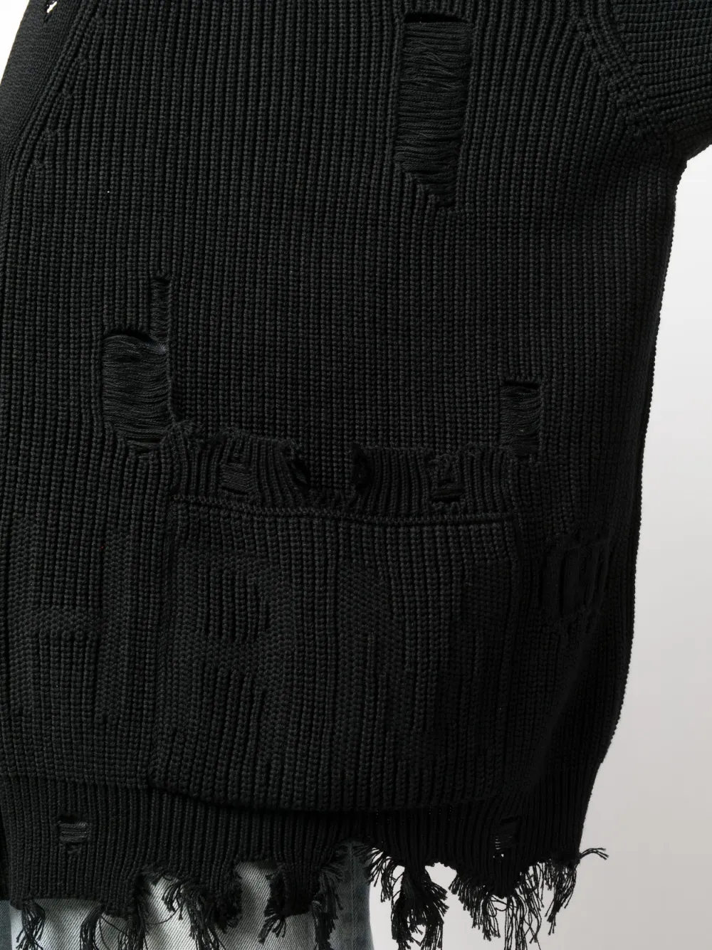 MONOCHROME Gerafeld vest Zwart