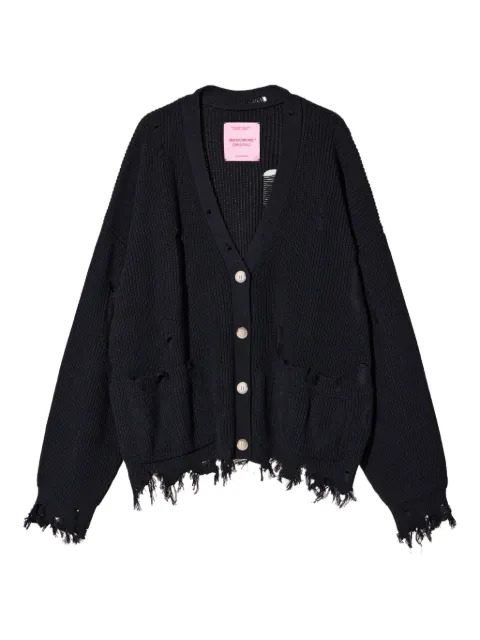 MONOCHROME Gipsy distressed cardigan