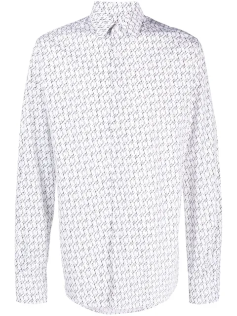 Karl Lagerfeld Karl Signature cotton shirt