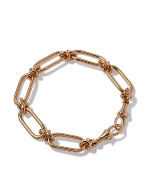 Annoushka 14kt yellow gold Knuckle chain link bracelet