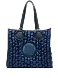 Lancel Summer bubble-pattern tote bag - Blue