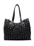 Lancel Summer bubble-pattern tote bag - Black