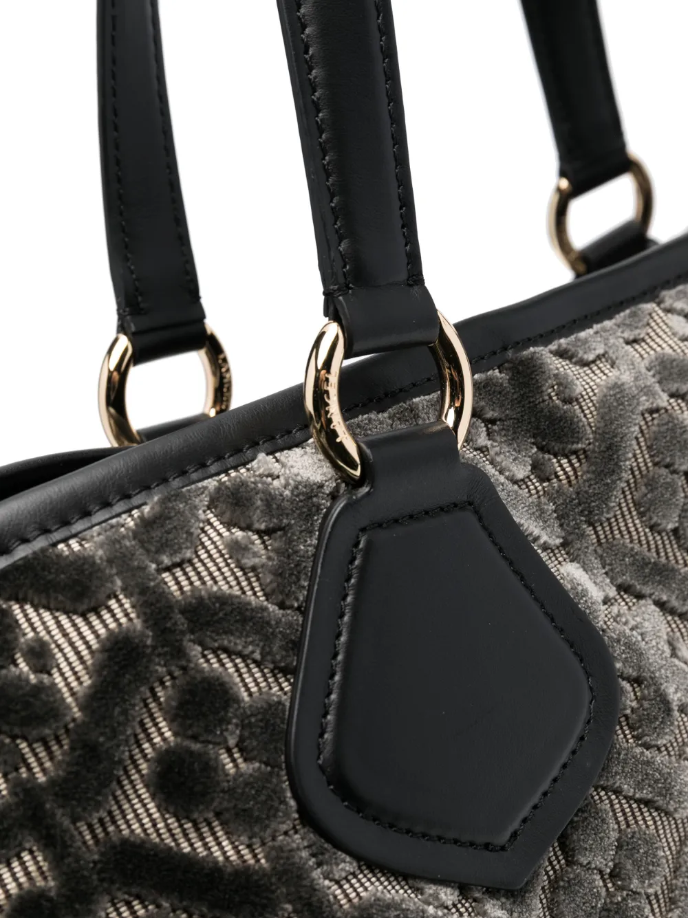 Lancel Large Summer Tote Bag In Grey